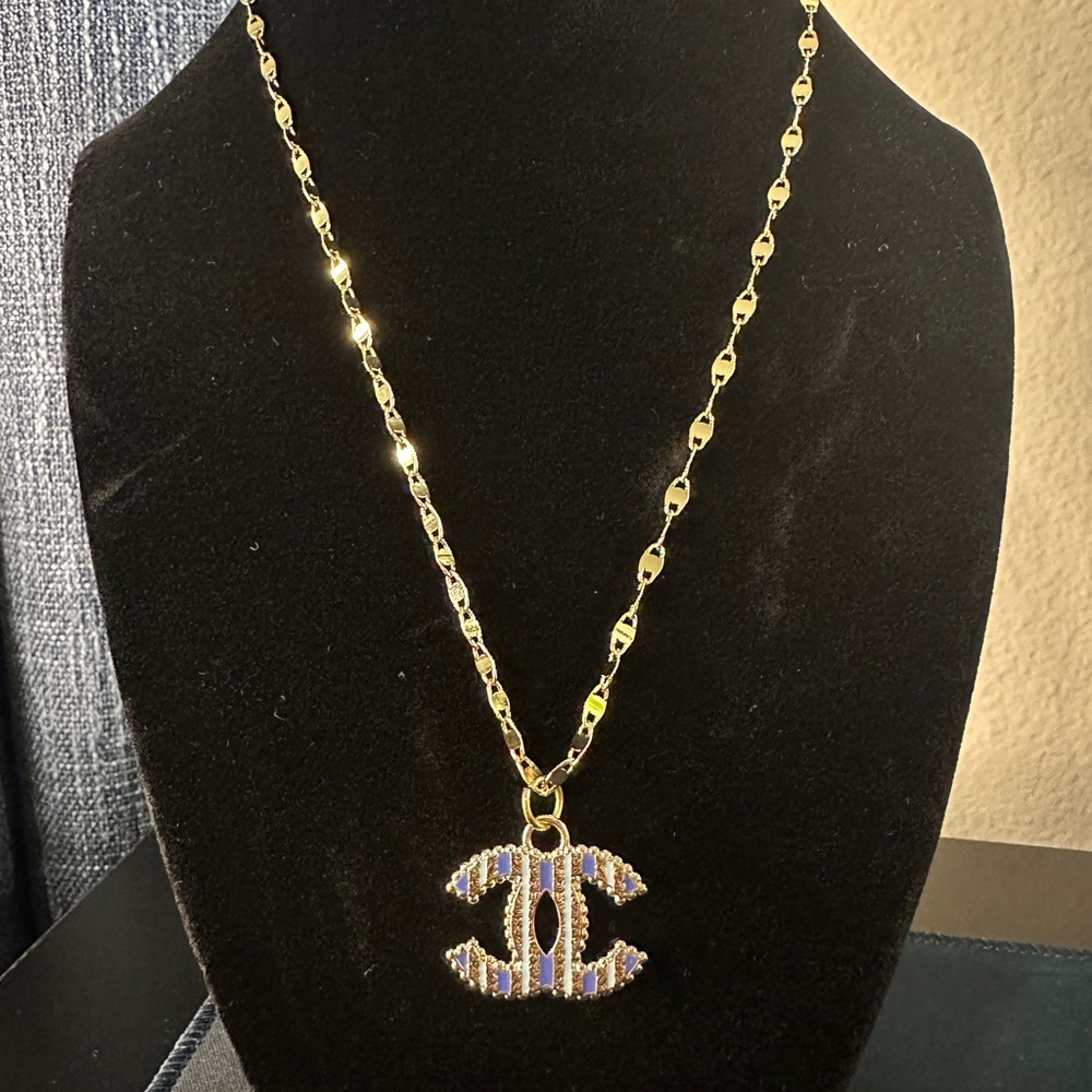 Chanel charm necklace